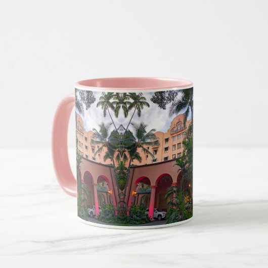 Royal Hawaiian Hotel Tasse (Vorderseite Links)