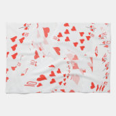 Royal Heart Flush Poker Cards Kartenmaterial, Geschirrtuch (Horizontal)