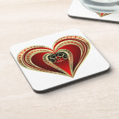 Royal Heart Untersetzer (Linke Seite)