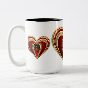 Royal Heart Zweifarbige Tasse