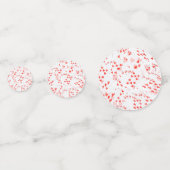 Royal Hearts Flush Layered, Konfetti (Rückseiten)