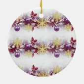 Royal Holiday Garland — Festive Ornament Design (Hinten)
