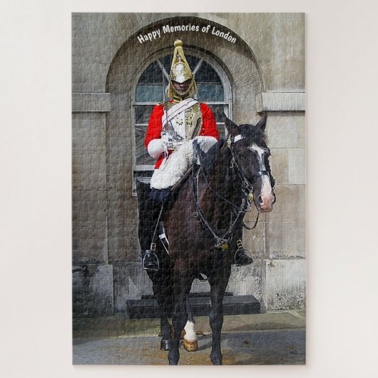 Royal Horse Guard London. Jigsaw Puzzle (Vertikal)