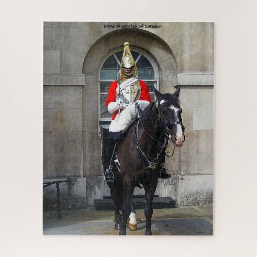 Royal Horse Guard London. Jigsaw Puzzle (Vertikal)