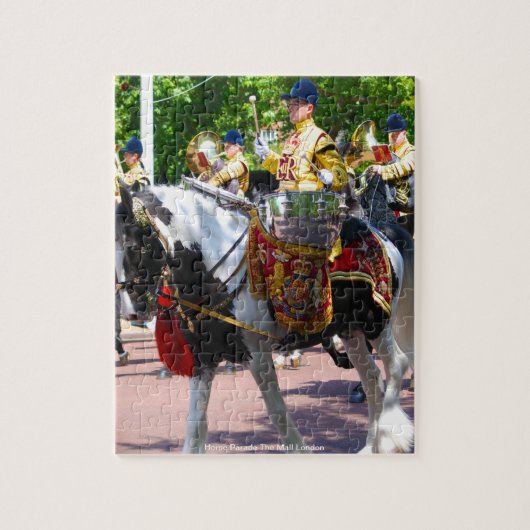 Royal Horse Parade The Mall London Puzzle (Vertikal)