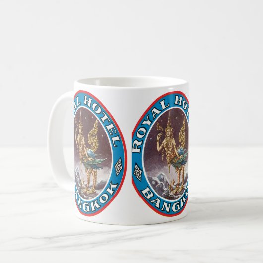 Royal Hotel Bagkok Kaffeetasse (Vorderseite Links)