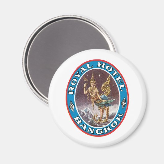 Royal Hotel Bagkok Magnet (Vorderseite/Rückseite)