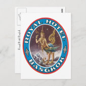 Royal Hotel Bagkok Postkarte (Vorne/Hinten)