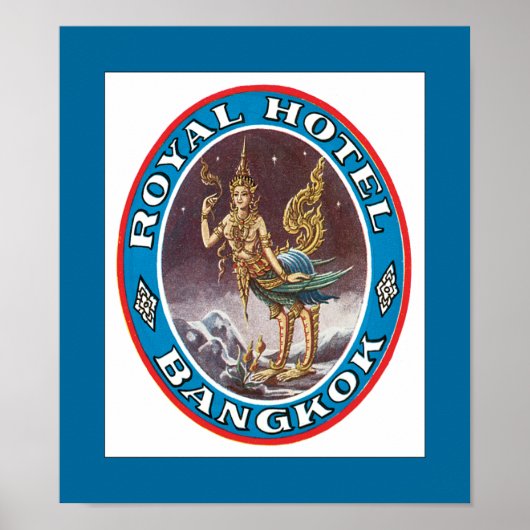 Royal Hotel Bangkok Poster (Vorne)