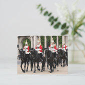 Royal Household Cavalry, London, England Postkarte (Stehend Vorderseite)