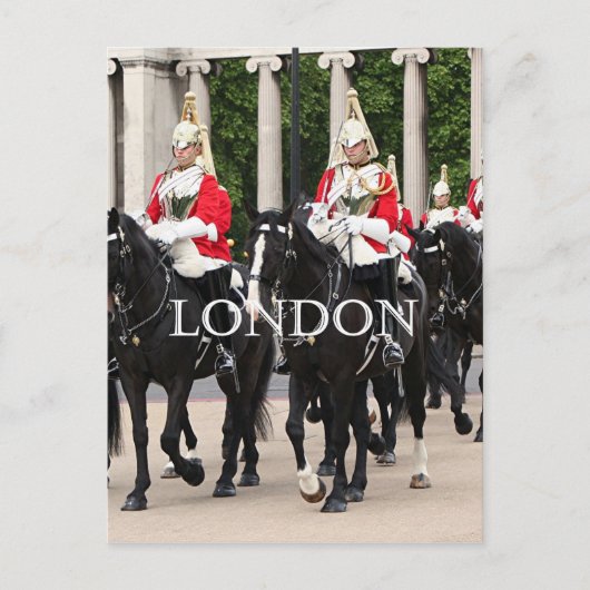 Royal Household Cavalry, London Postkarte (Vorderseite)