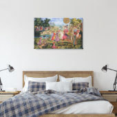 Royal Hunt aus Isfahan, Iran Leinwanddruck (Insitu (Schlafzimmer))