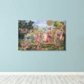 Royal Hunt aus Isfahan, Iran Leinwanddruck (Insitu (Holzboden))