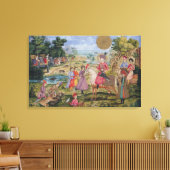 Royal Hunt aus Isfahan, Iran Leinwanddruck (Insitu (Wohnzimmer))