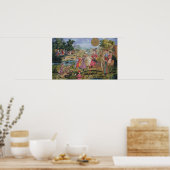 Royal Hunt, from Isfahan, Iran Poster (Küche)