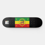 Royal I-tiopia Skateboard Deck von Iya Prints (Horizontal)