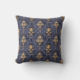 Royal Indigo Baroque Princesscore Kissen