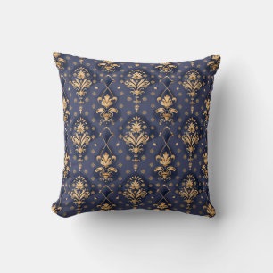 Royal Indigo Baroque Princesscore Kissen