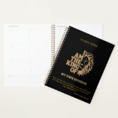 Royal Inspired I Am The King Of My Kingdom Planner Planer (Anzeige)