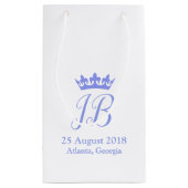 Royal Inspiriert Gastgeschenk Hochzeit Geschenktas Kleine Geschenktüte (Rückseite)