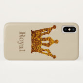 Royal iPhone X, selten dort Case-Mate iPhone Hülle (Rückseite (Horizontal))