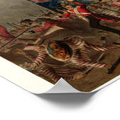 Royal Irish Regiment an der Amoy China Poster (Ecke)