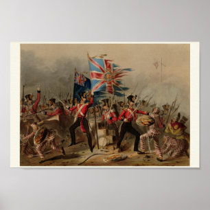 Royal Irish Regiment an der Amoy China Poster