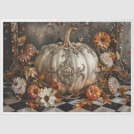 Royal Jeweled Pumpkin Seidenpapier (Vorderseite)