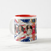 Royal Jubilee Tribute Tasse - Königin Elizabeth II (Vorderseite Links)