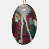 Royal Kariert Santa Collection Keramik Ornament (Links)
