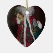 Royal Kariert Santa Collection Keramikornament (Rechts)