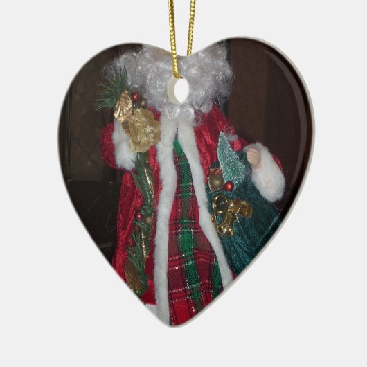 Royal Kariert Santa Collection Keramikornament (Links)