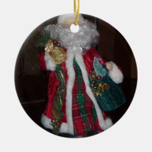 Royal Kariert Santa Collection Keramikornament