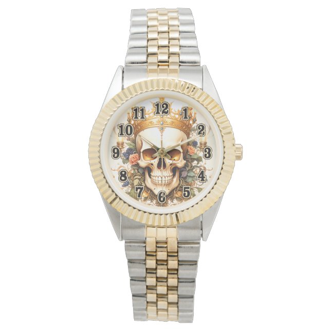Royal King Skull Watch Armbanduhr (Vorderseite)