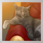 Royal Kitten King Poster (Vorne)