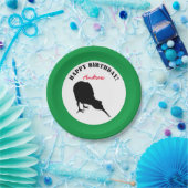 Royal Kiwi, Happy Birthday, Zealand Bird (Party) Pappteller (Party)