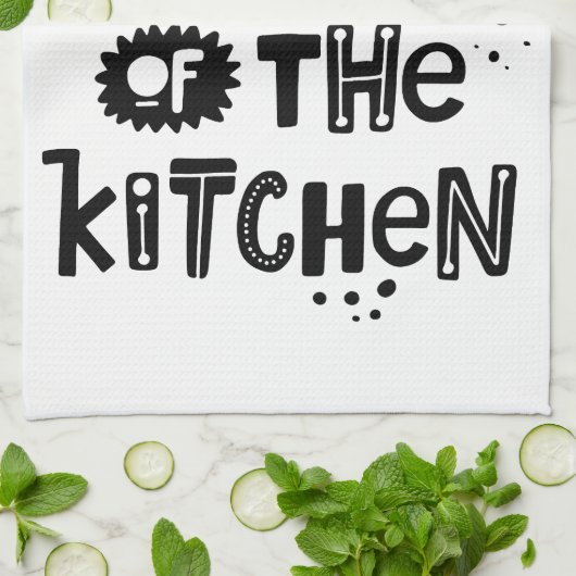 Royal Koch Schürze: König der Küche Geschirrtuch (Gefaltet)