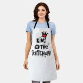 Royal Koch Schürze: König der Küche Schürze (Getragen)