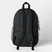 "Royal Layer: A Stack of Kings Poker Cards" Bedruckter Rucksack (Rückseite)