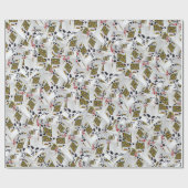 "Royal Layer: A Stack of Kings Poker Cards" Geschenkpapier (Flach)