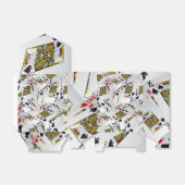 "Royal Layer: A Stack of Kings Poker Cards" Geschenkschachtel (Ungefaltet)