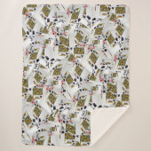 "Royal Layer: A Stack of Kings Poker Cards" Sherpadecke (Vorderseite)