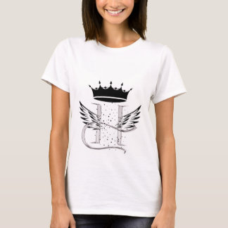 Royal Letter Design – Elegant & Luxurious Monogram T-Shirt