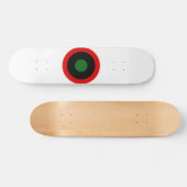 Royal Libyan Air Force Roundel (1951-1969) Skateboard (Horizontal)