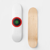 Royal Libyan Air Force Roundel (1951-1969) Skateboard (Vorderseite)