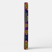 Royal Lila and Gold Kaleidoscope Pattern Case-Mate iPhone Hülle (Rückseite / Rechts)