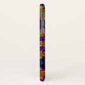 Royal Lila and Gold Kaleidoscope Pattern Case-Mate iPhone Hülle (Hinten/Links)