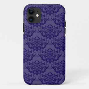 Royal Lila Damask Pattern Case-Mate iPhone Hülle