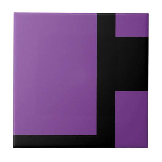 Royal Lila Keramik Tile Fliese (Vorderseite)