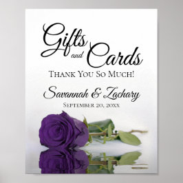 Royal Lila Rose Gifts & Cards Hochzeitssymbol Poster